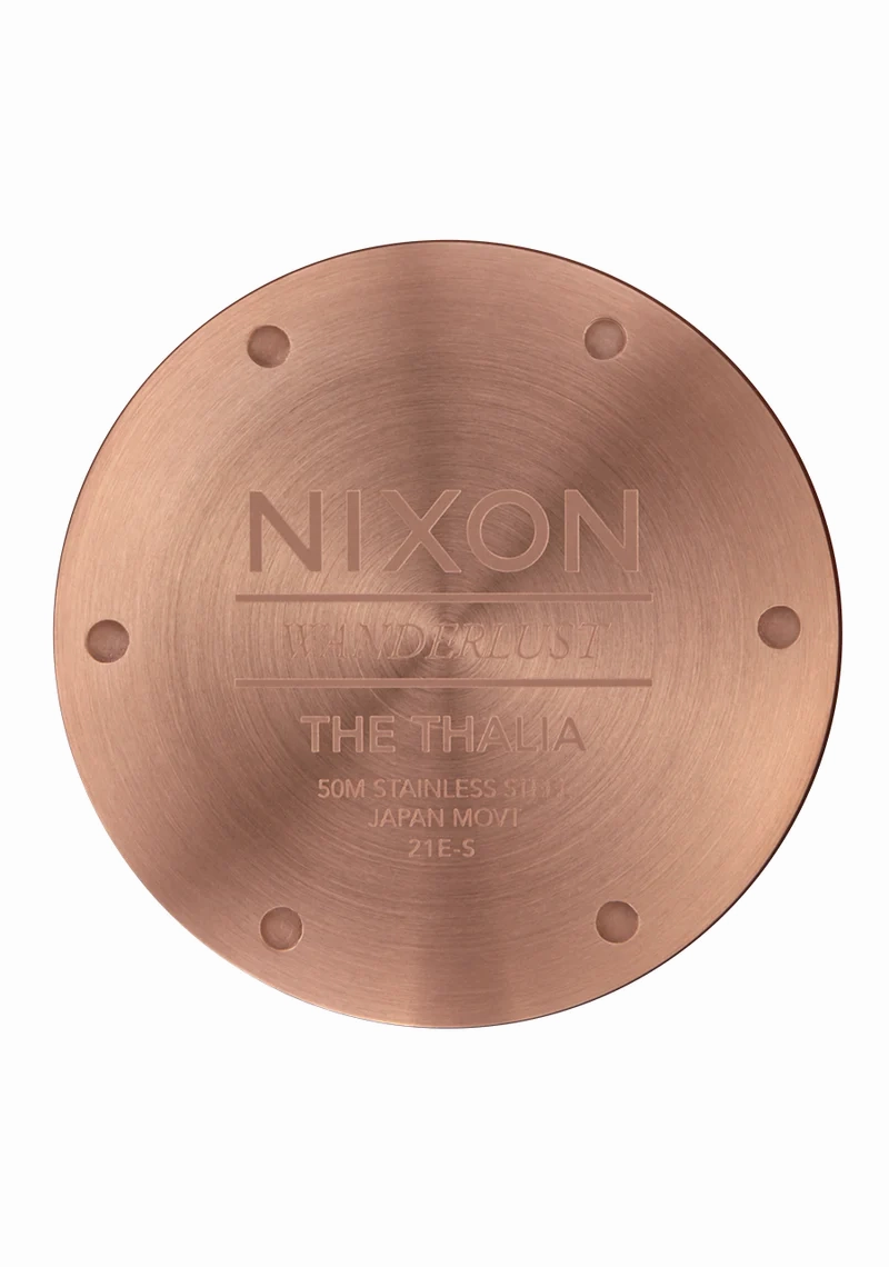 Thalia Leather - Gray Sunray / Rose Gold / Gray