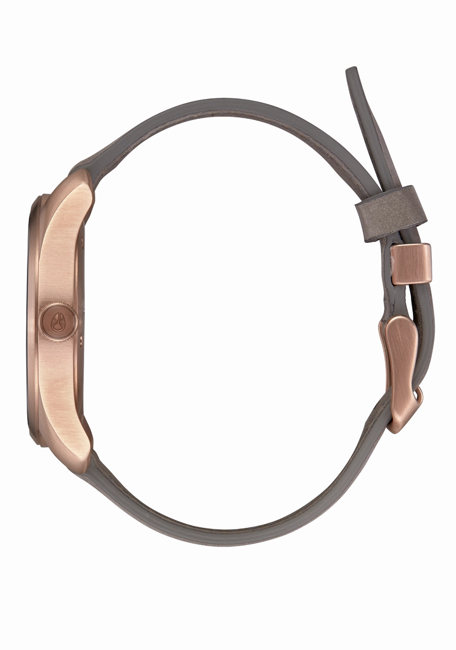 Thalia Leather - Gray Sunray / Rose Gold / Gray