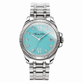 Thomas Sabo Spirit Divine Stainless Steel Turquoise Dial Womens Watch