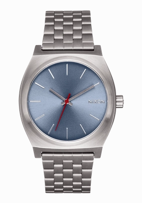 Time Teller - Light Gunmetal / Dusty Blue