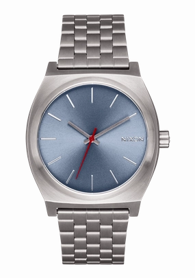 Time Teller - Light Gunmetal / Dusty Blue