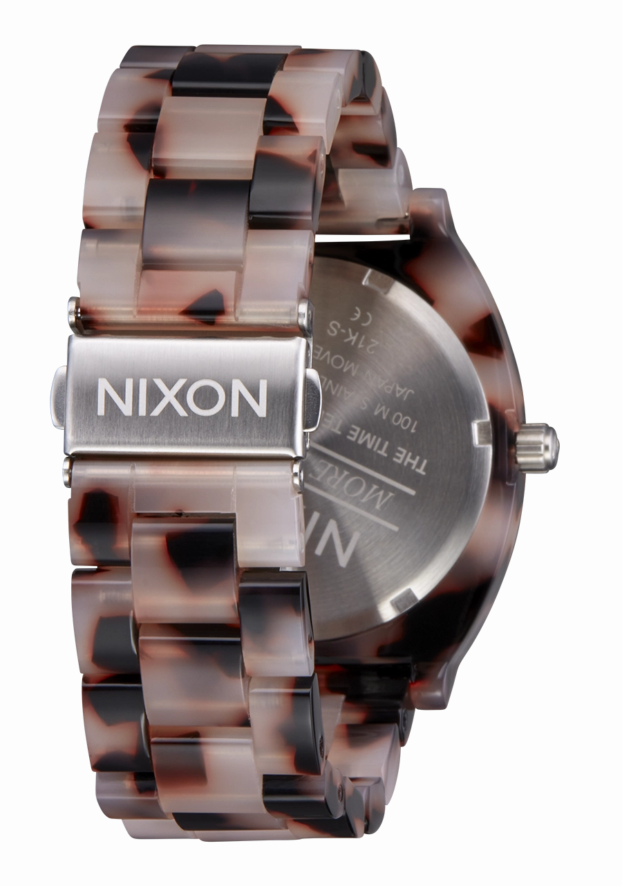 Time Teller Acetate - Pink Tortoise/ Mother of Pearl