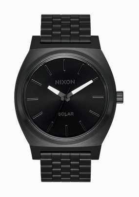 Time Teller Solar - All Black / White