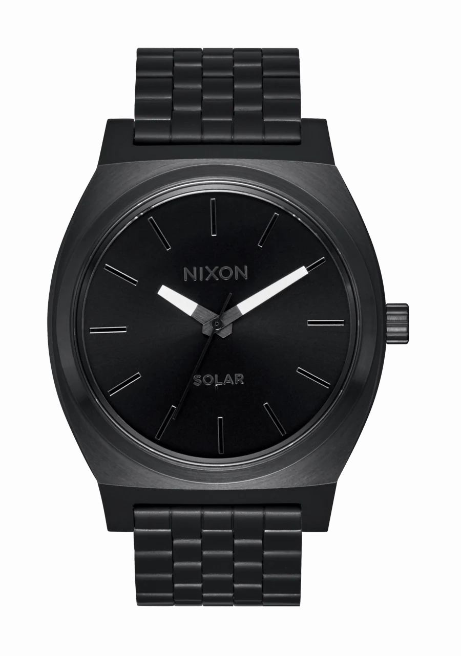 Time Teller Solar - All Black / White
