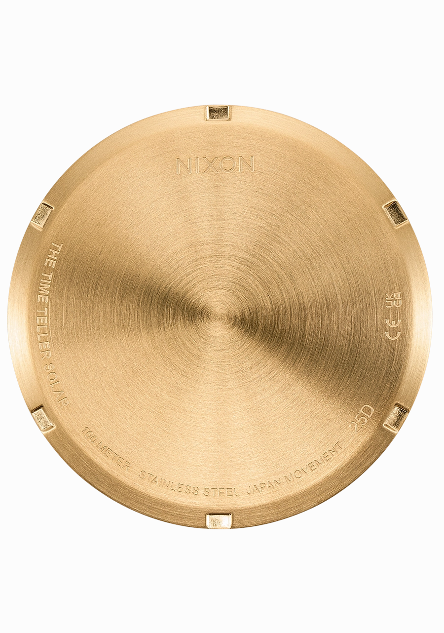 Time Teller Solar - All Gold / Black