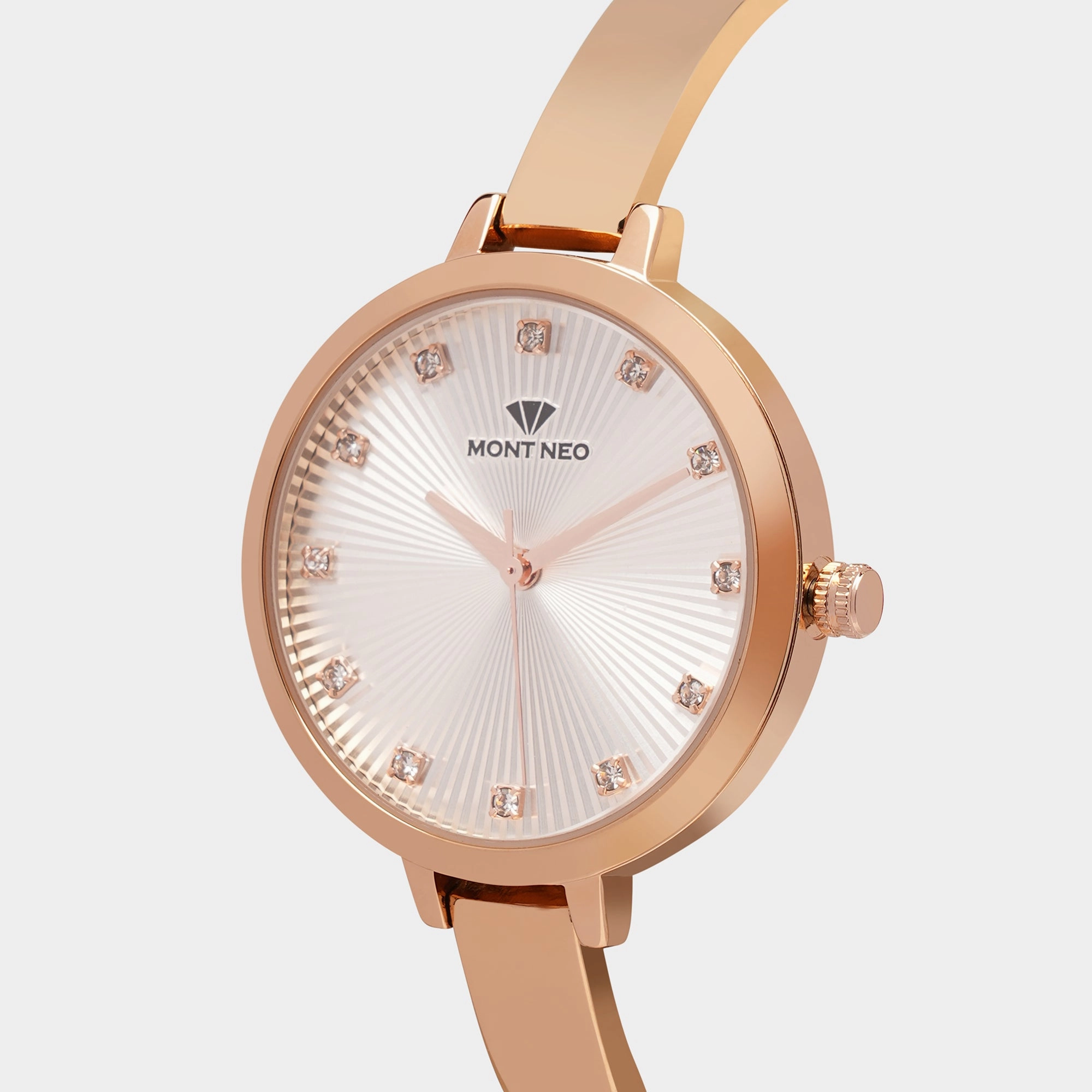Timeless Rose Gold Analog Women Stainless Steel Watch 9004T-M3303