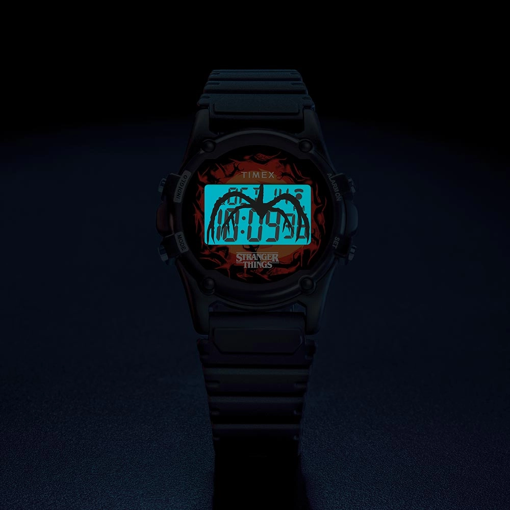 Timex Atlantis x Stranger Things Digital 40mm Resin Band