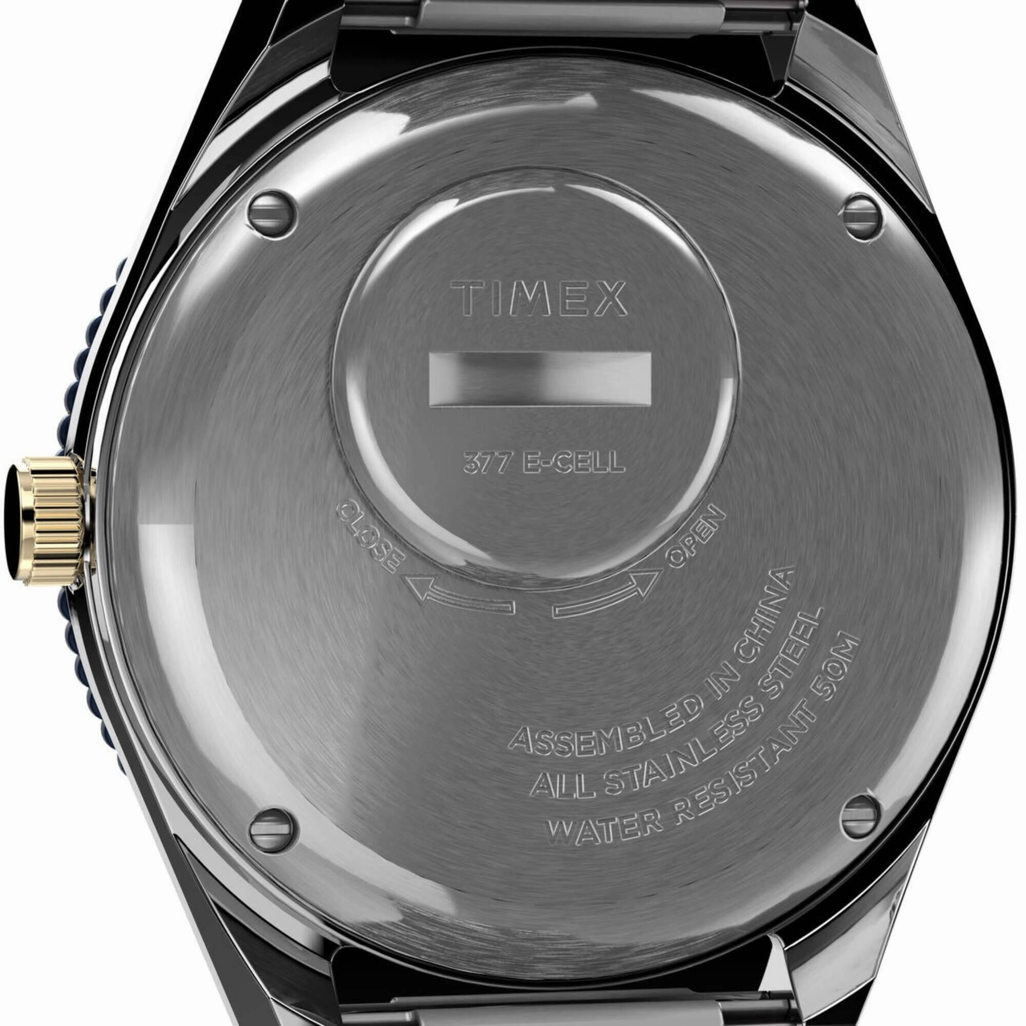 Timex Men's Watch - Q Diver Quartz Blue Dial Stainless Steel Bracelet | TW2V18400ZV