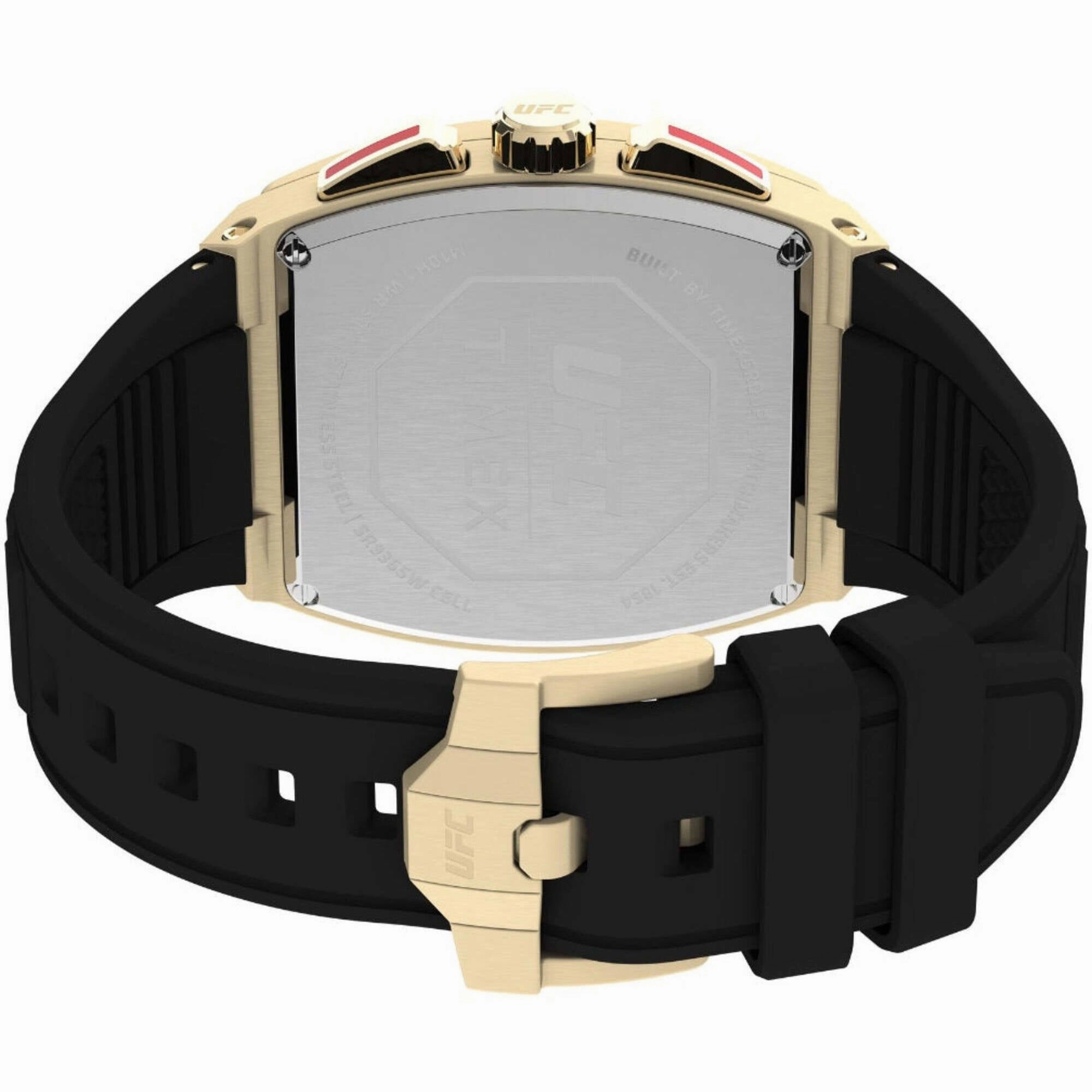 Timex Men's Watch - UFC Street Chronograph Yellow Gold Case Black Strap | TW2V88000