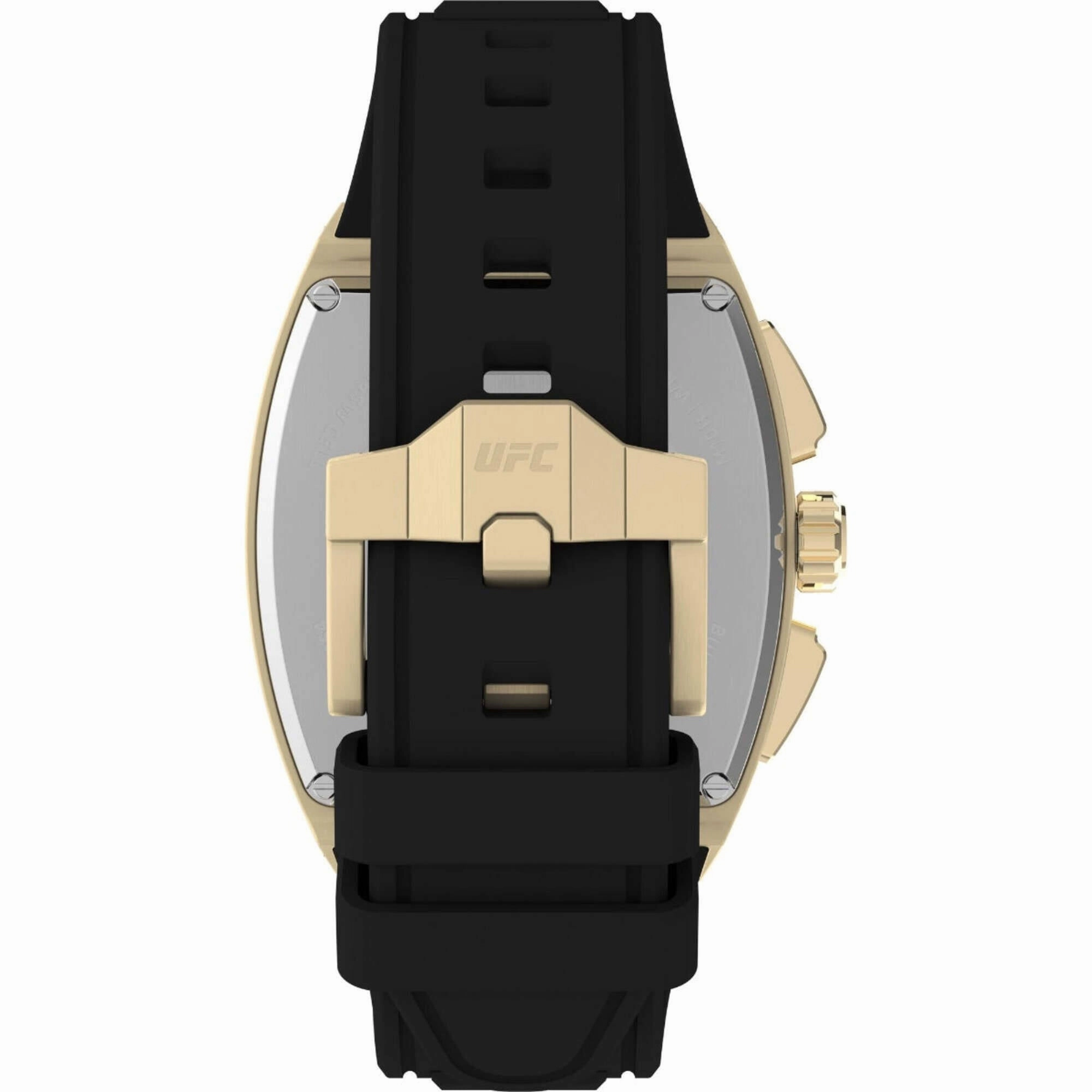 Timex Men's Watch - UFC Street Chronograph Yellow Gold Case Black Strap | TW2V88000