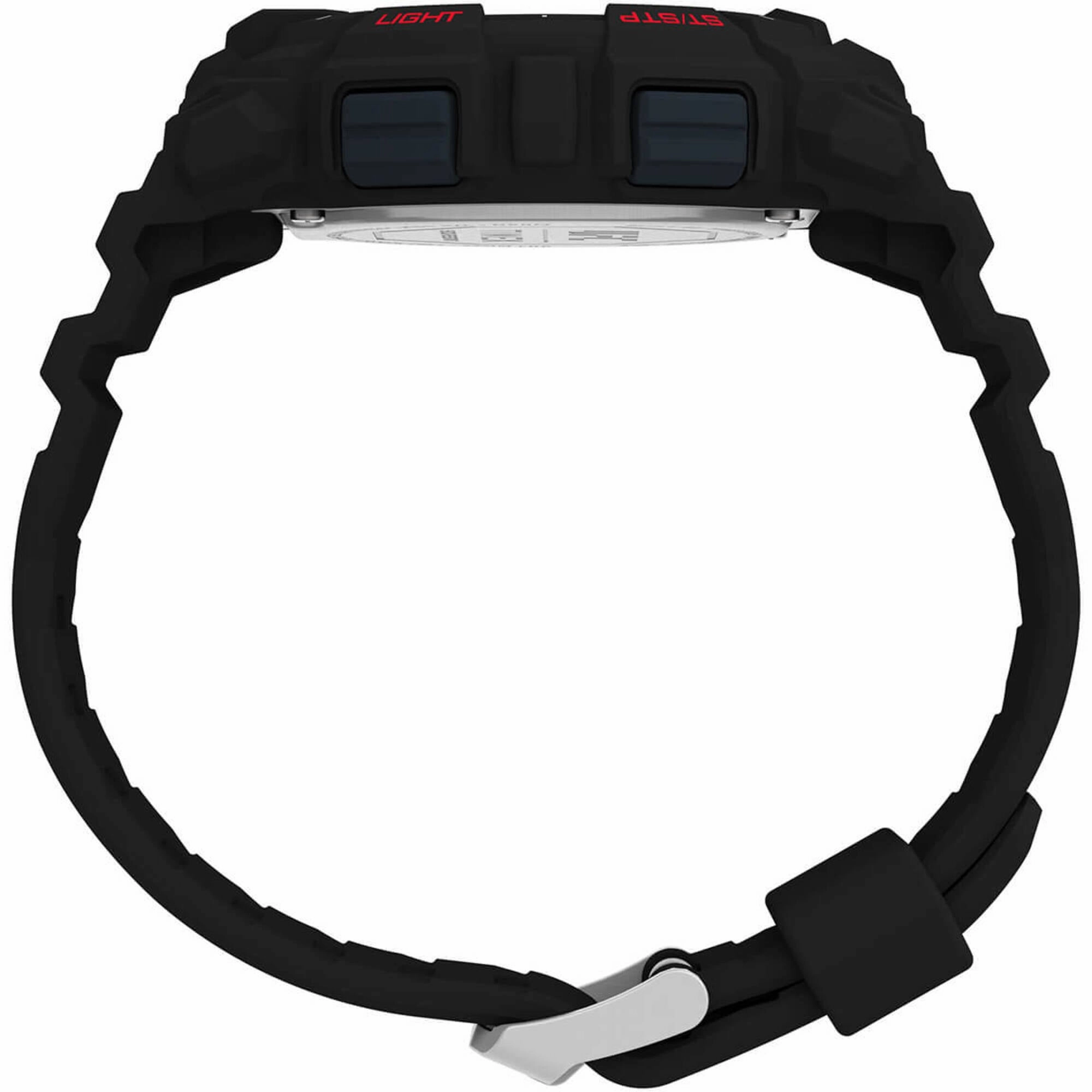 Timex Men's Watch - UFC Striker Chronograph Black Digital Dial Strap | TW5M53400