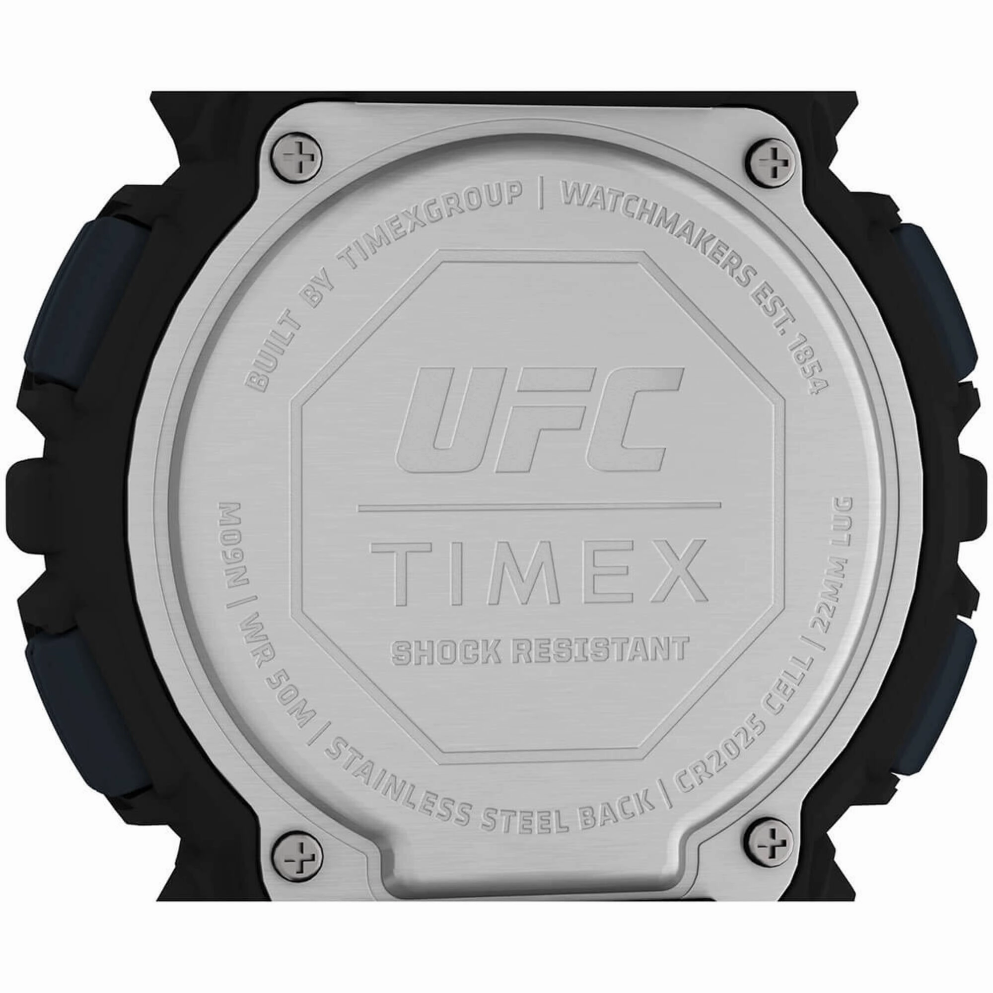 Timex Men's Watch - UFC Striker Chronograph Black Digital Dial Strap | TW5M53400