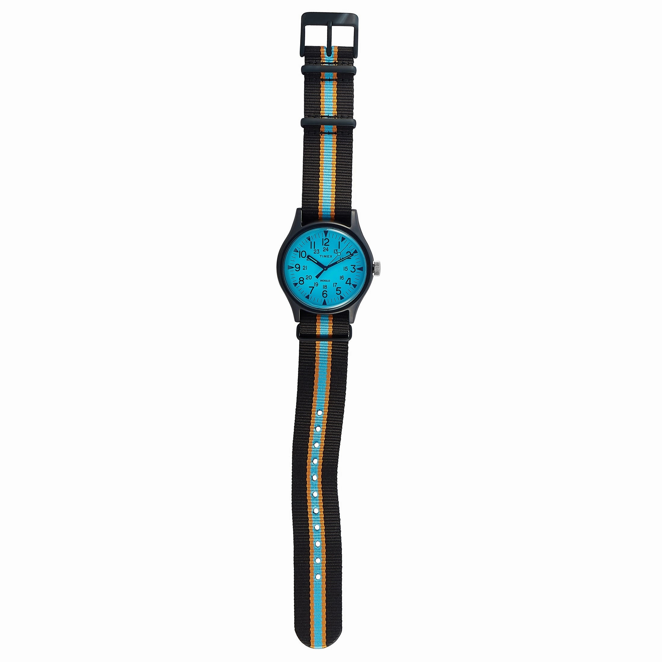 Timex MK1 Aluminum California 40 mm Blue Dial Watch TW2T25400