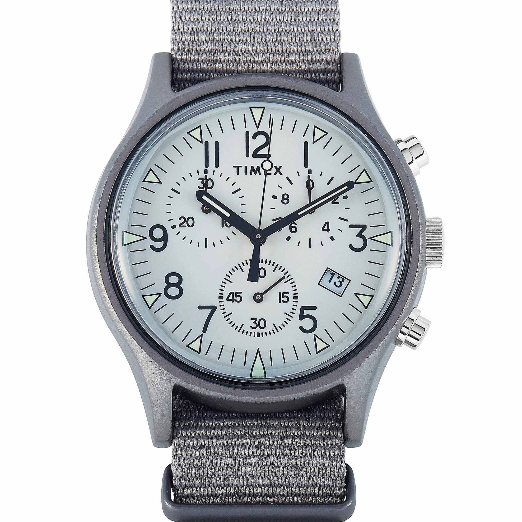 Timex MK1 Aluminum Chronograph 40 mm Quartz Watch TW2T10900