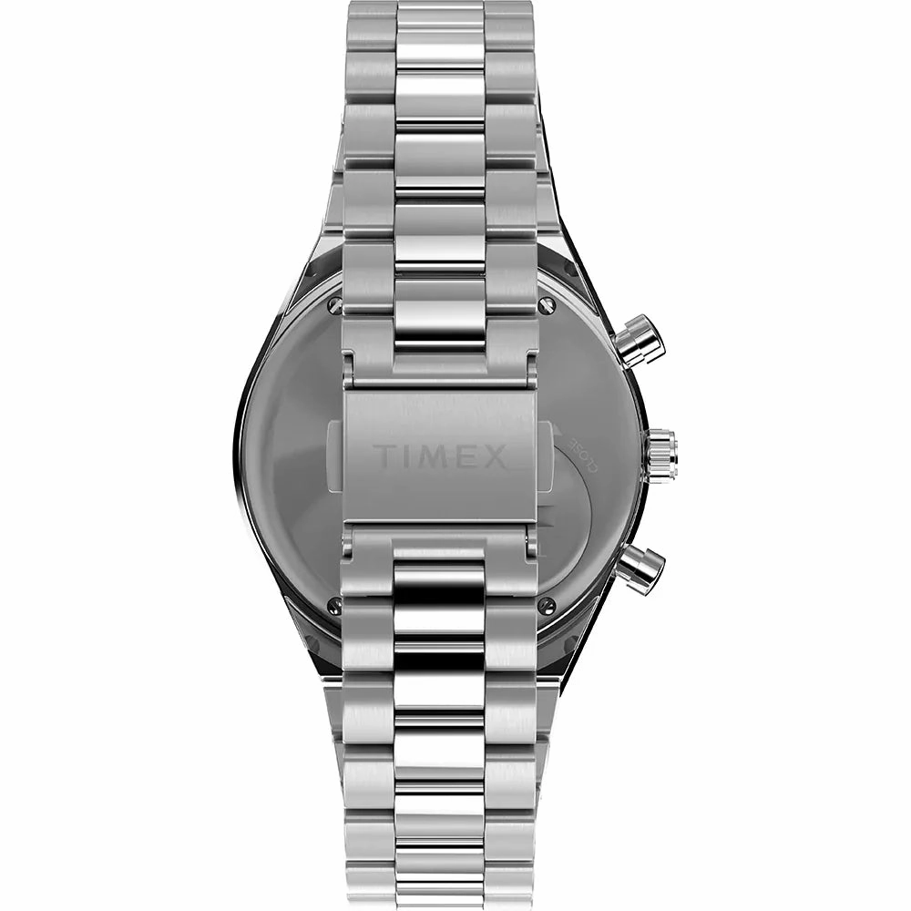 Timex Q Chronograph Stainless Steel Watch TW2W51600
