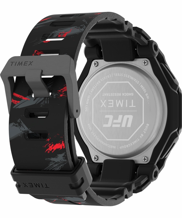 Timex UFC Colossus Fight Week 45mm Resin Strap Watch TW2V85300