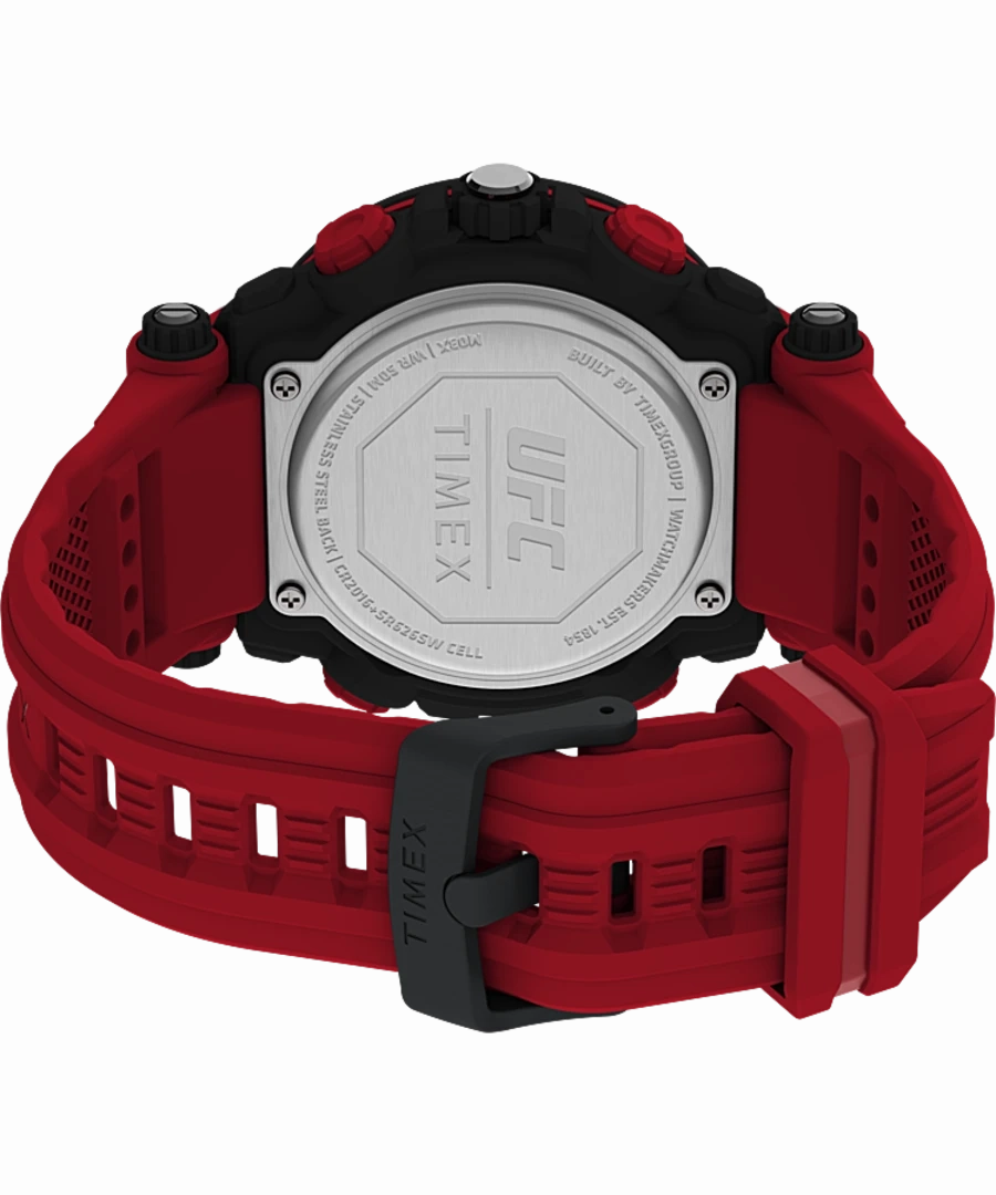 Timex UFC Impact 50mm Resin Strap Watch TW5M53000