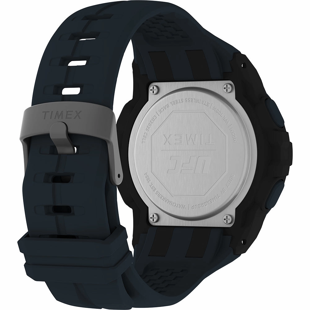 Timex UFC Rush 52mm PU Grey Strap Men's Watch TW5M59300