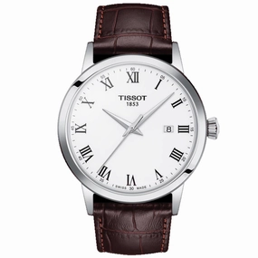 Tissot Men's Classic White Dial Watch
