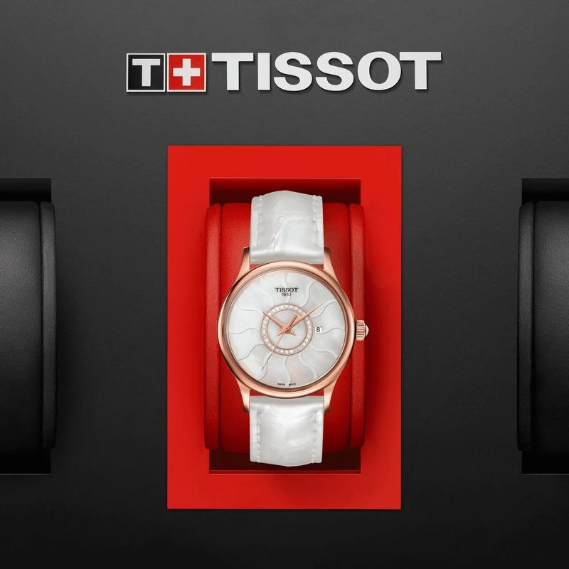 Tissot Rose Dream Lady 18K Gold Watch T914.210.46.116.00