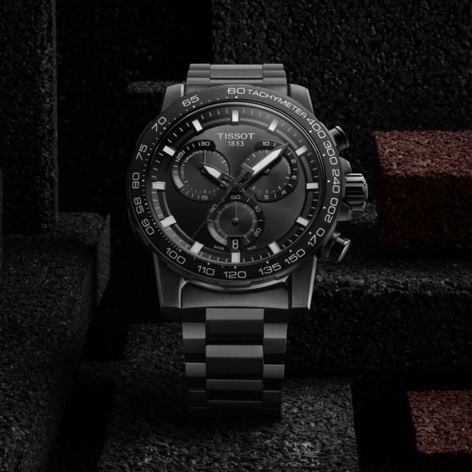 Tissot T1256173305100 Supersport Chrono Stainless Steel Strap Men Watches
