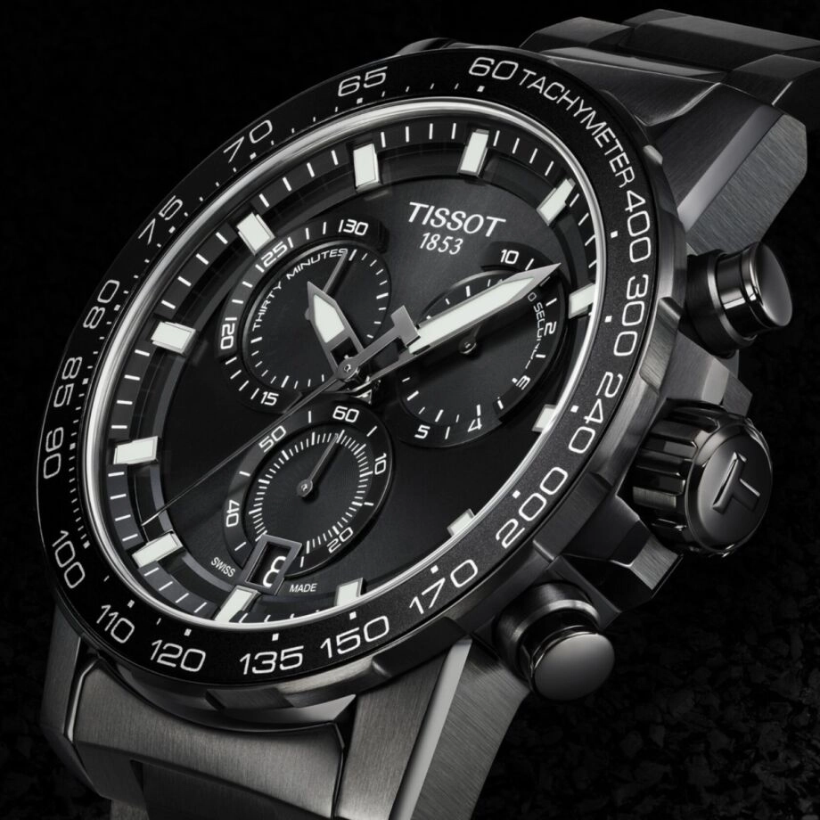 Tissot T1256173305100 Supersport Chrono Stainless Steel Strap Men Watches