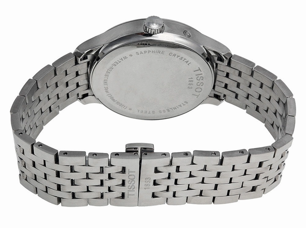 Tissot T-Classic Tradition Stainless Steel GMT Anthracite Dial Date Quartz Mens Watch T0636391106700