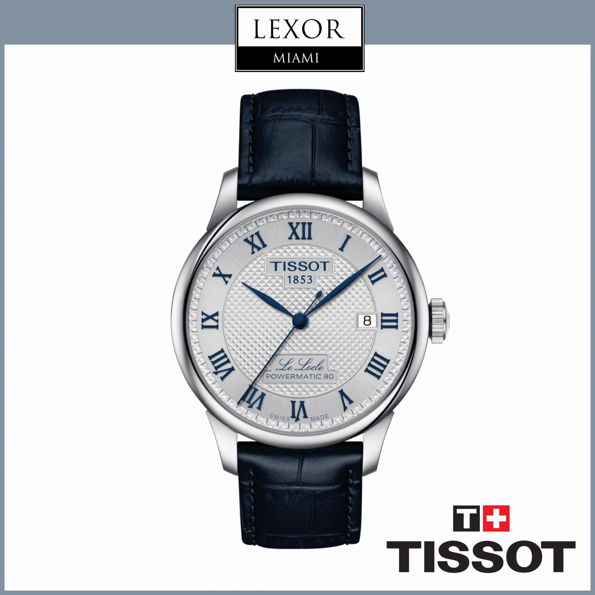 TISSOT Watches T0064071103303 TISSOT LE LOCLE POWERMATIC 80 20TH ANNIVERSARY