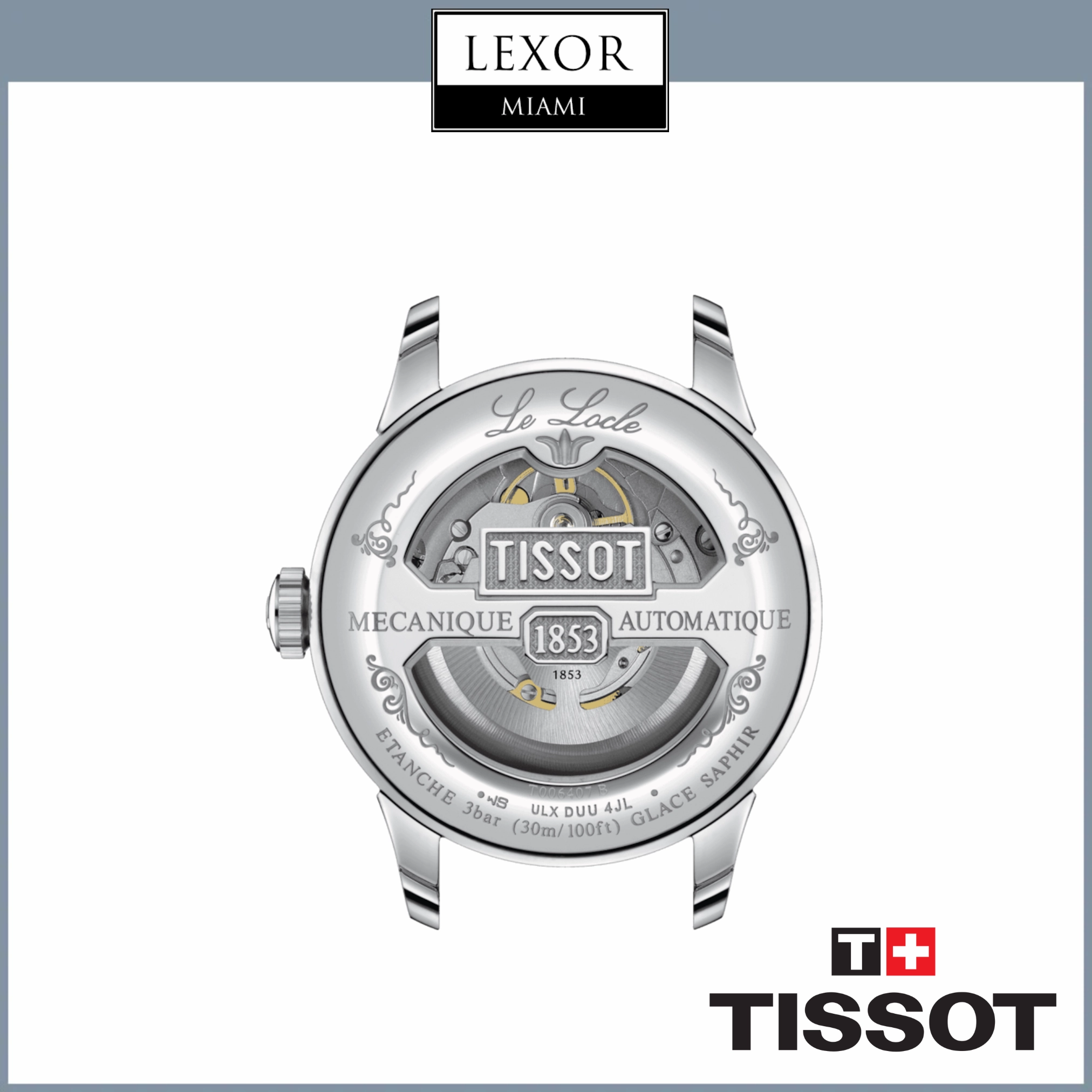 TISSOT Watches T0064071103303 TISSOT LE LOCLE POWERMATIC 80 20TH ANNIVERSARY