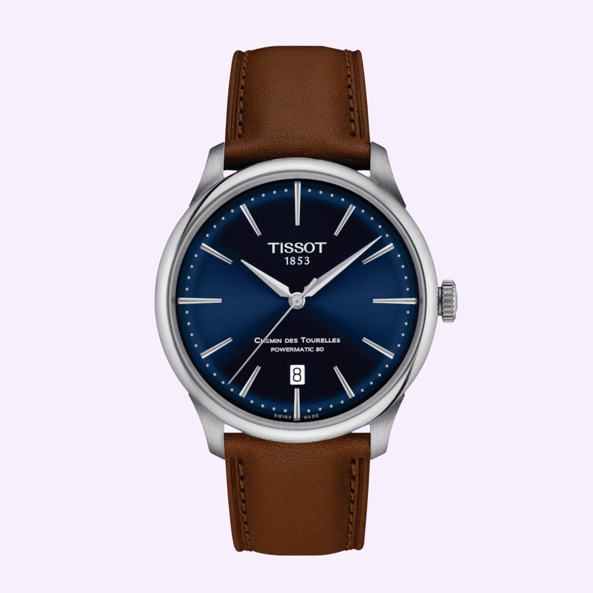 Tissot Watches T1398071604100 TISSOT CHEMIN DES TOURELLES POWERMATIC 80 39 MM