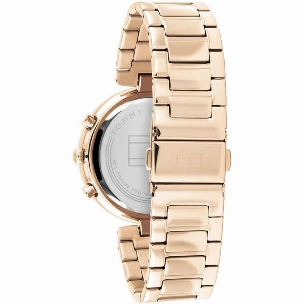 Tommy Hilfiger 1782391  Analogue Multifunction Quartz Watch for women with Gold colored Stainless Steel bracelet