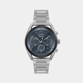 Top Men's Blue Chronograph Stainless Steel Watch 1514093