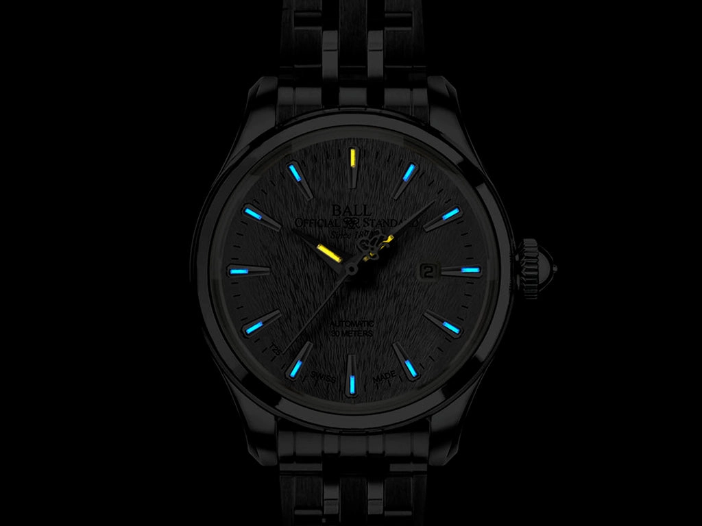 Trainmaster Eternity Black Ladies - Leather - Ref. NL2080D-LJ-BK