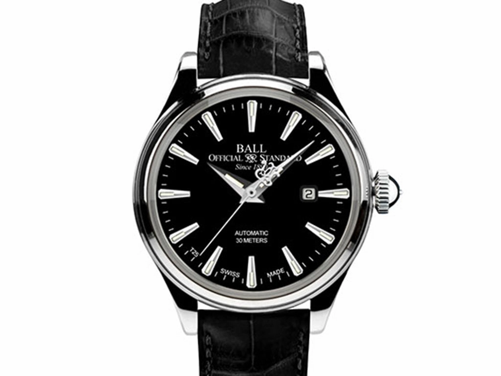 Trainmaster Eternity Black Ladies - Leather - Ref. NL2080D-LJ-BK