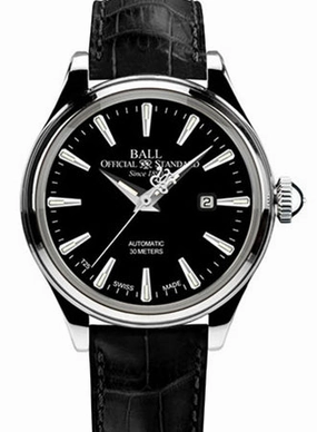 Trainmaster Eternity Black Ladies - Leather - Ref. NL2080D-LJ-BK
