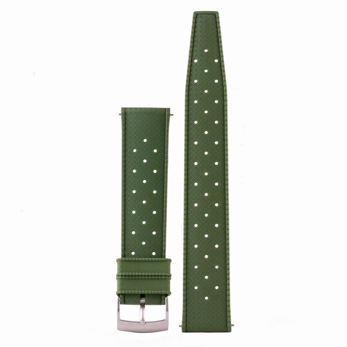 Tropic watch band - Rubber (black, blue, green, red...)