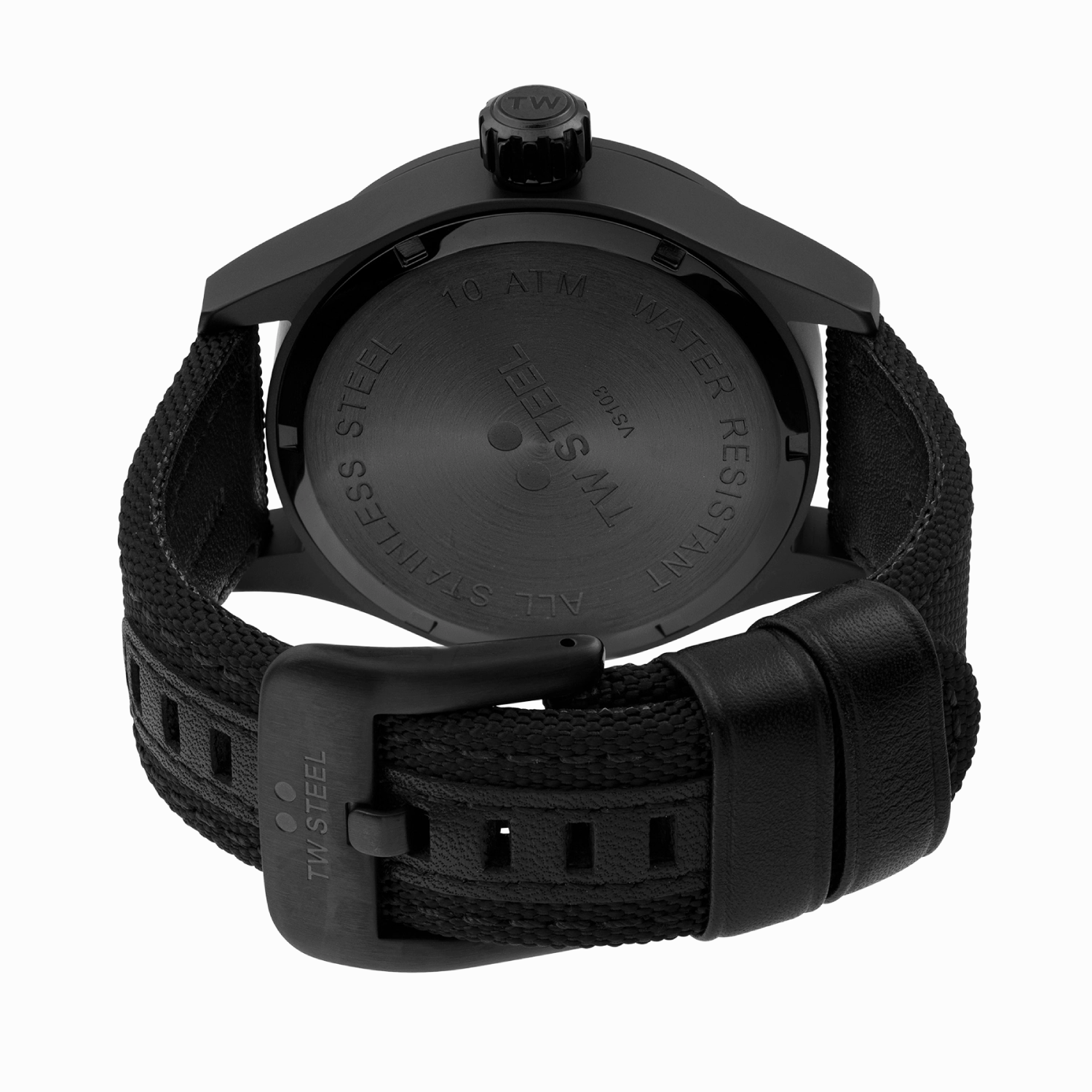 TW Steel Volante 45MM Black Dial Mens Watch VS103