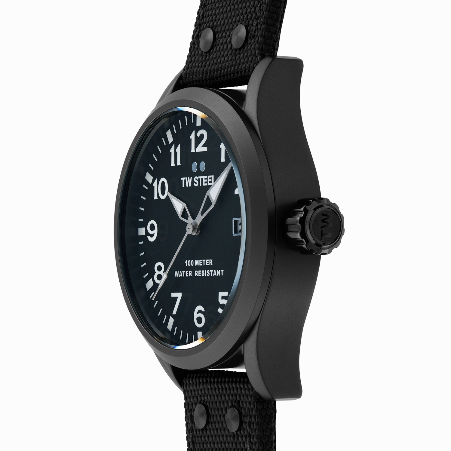 TW Steel Volante 45MM Black Dial Mens Watch VS103