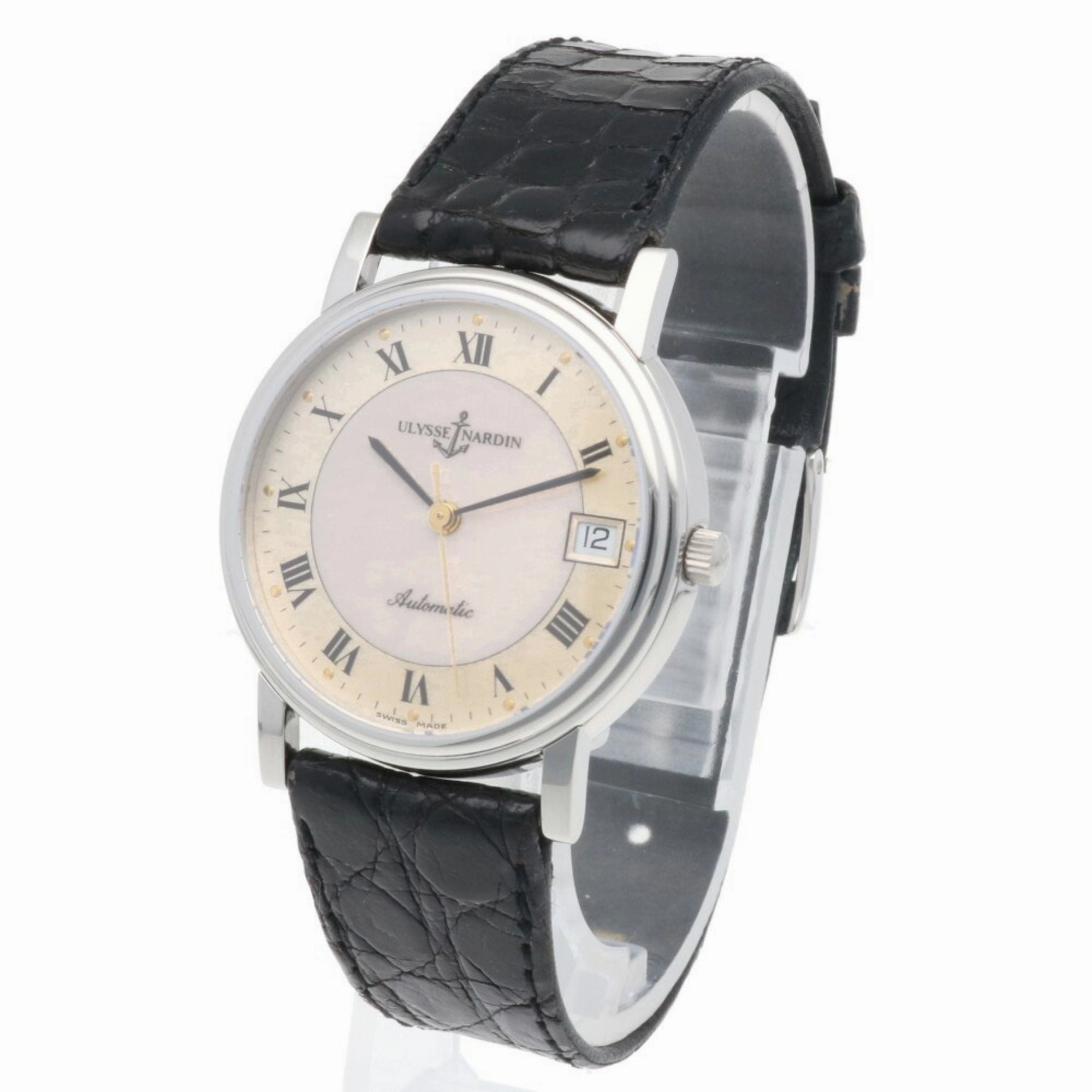 Ulysse Nardin Stainless Steel Wristwatch (Pre-Owned)