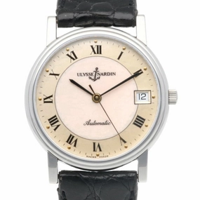 Ulysse Nardin Stainless Steel Wristwatch (Pre-Owned)