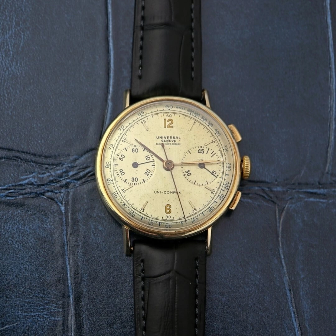 Universal Geneve Uni-Compax 52509, 1943, Men's Vintage Watch