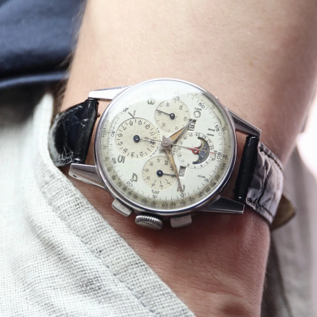 Universal Genve Tri-Compax 22258, Circa 1944