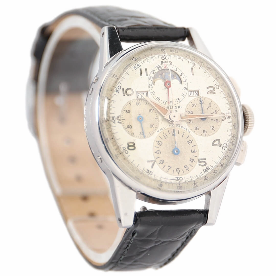 Universal Genve Tri-Compax 22258, Circa 1944