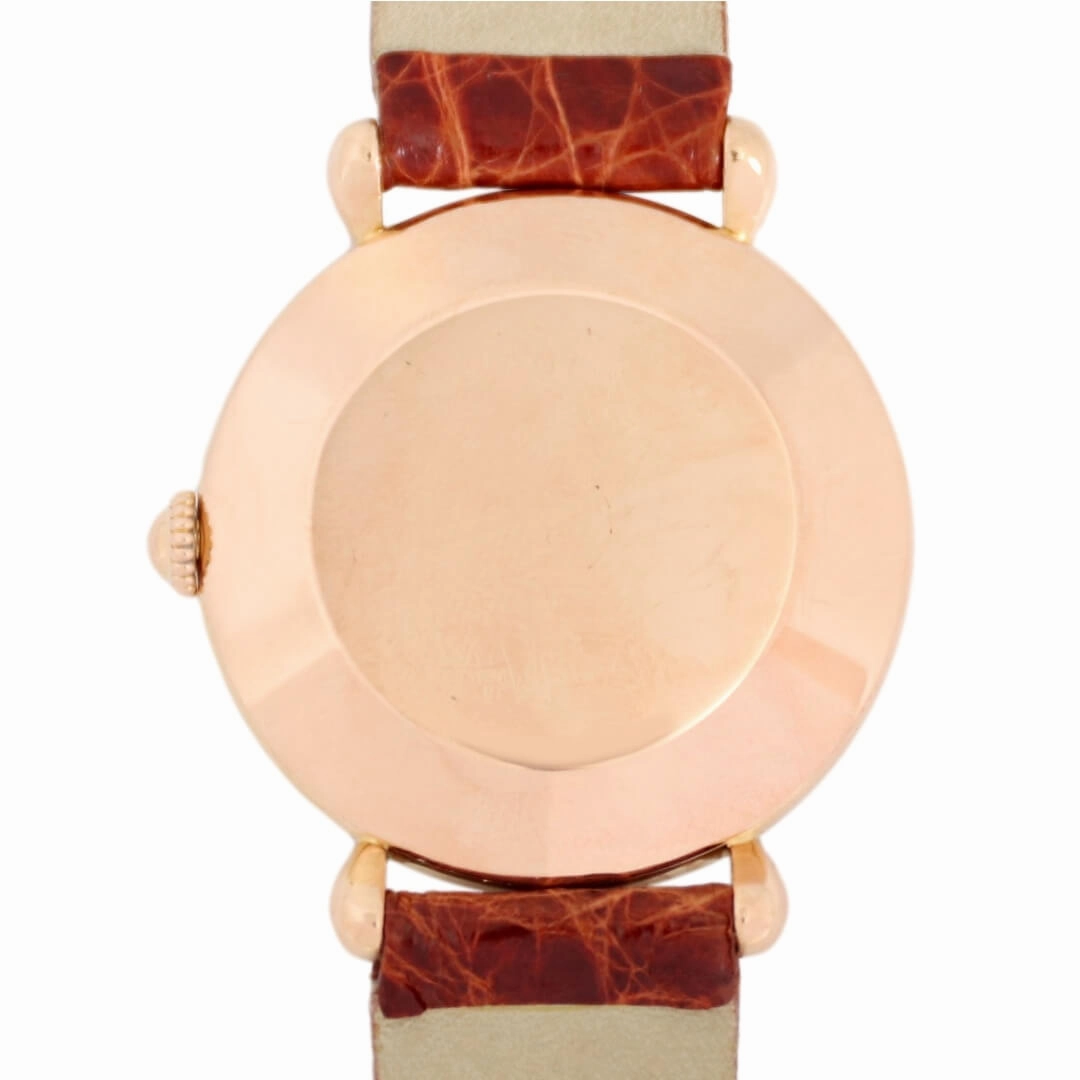 Vacheron & Constantin Guilloche Dial & Tear Drop 18k Rose Gold, 1950's
