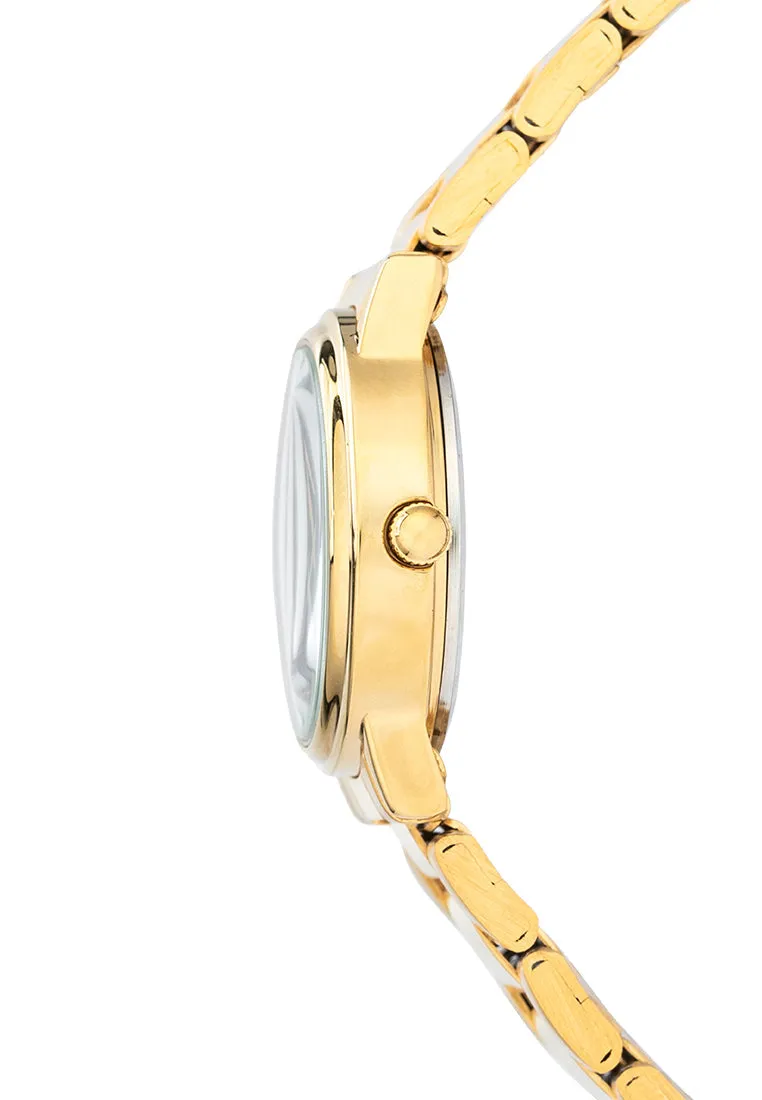 Valentino 20122387-BLACK DIAL Stainless Steel Strap Analog Watch for Women