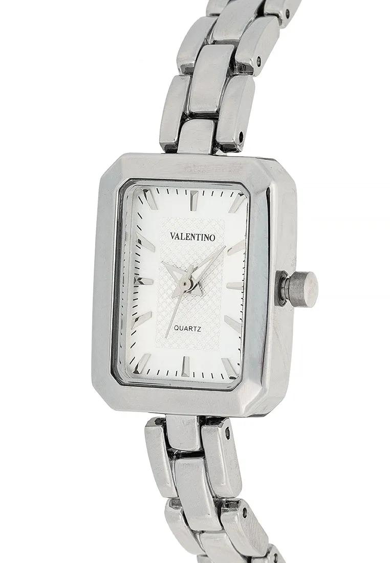 Valentino 20122444-SILVER DIAL Alloy Strap Analog Watch for Women