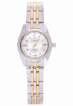 Valentino 20121691-TWO TONE - GOLD DIAL Stainless Steel Watch for Women