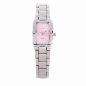 Valentino 20121949-PINK SILVER STAINLESS BAND Watch For Women