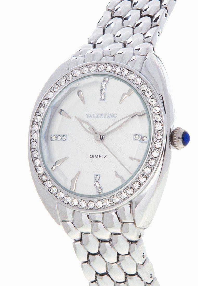 Valentino 20121972 WHITE - SILVER FASHION METAL - ALLOY Watch For Women
