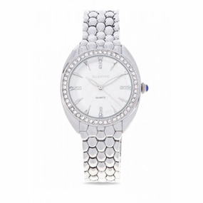 Valentino 20121972 WHITE - SILVER FASHION METAL - ALLOY Watch For Women